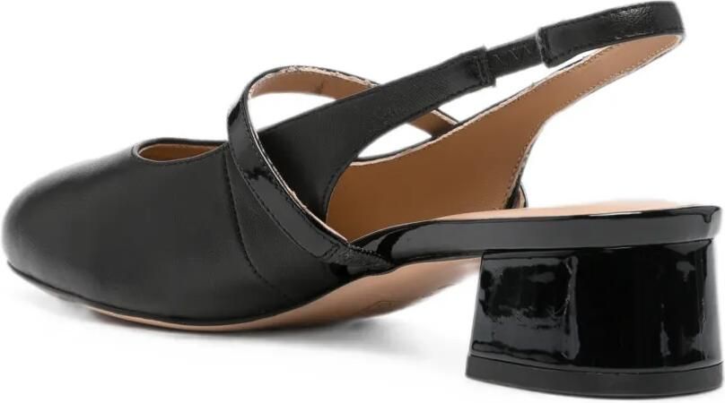ADRIANNA FERETTI Slingback pumps met knoopdetail Zwart - Foto 2
