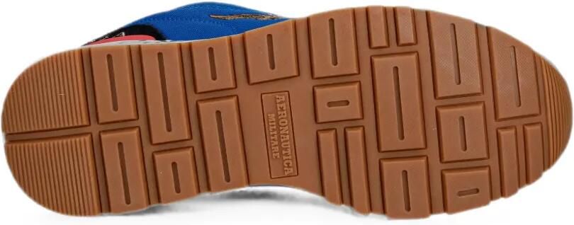 Aeronautica Militare Low-top sneakers met vlakken en geborduurd logo Blauw - Foto 5