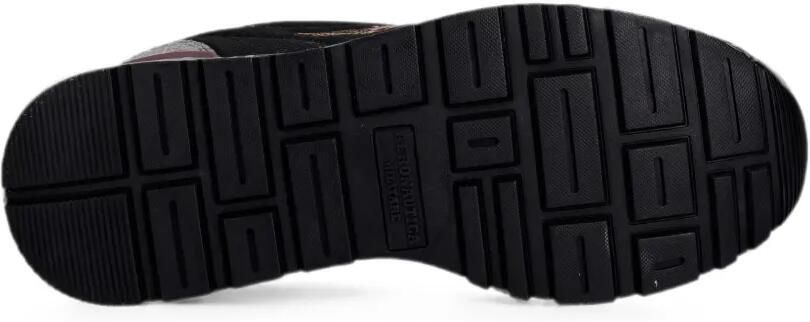 Aeronautica Militare Low-top sneakers met vlakken en geborduurd logo Zwart - Foto 5