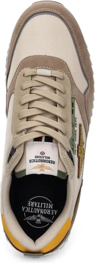 Aeronautica Militare Sneakers met borduurwerk Bruin - Foto 4