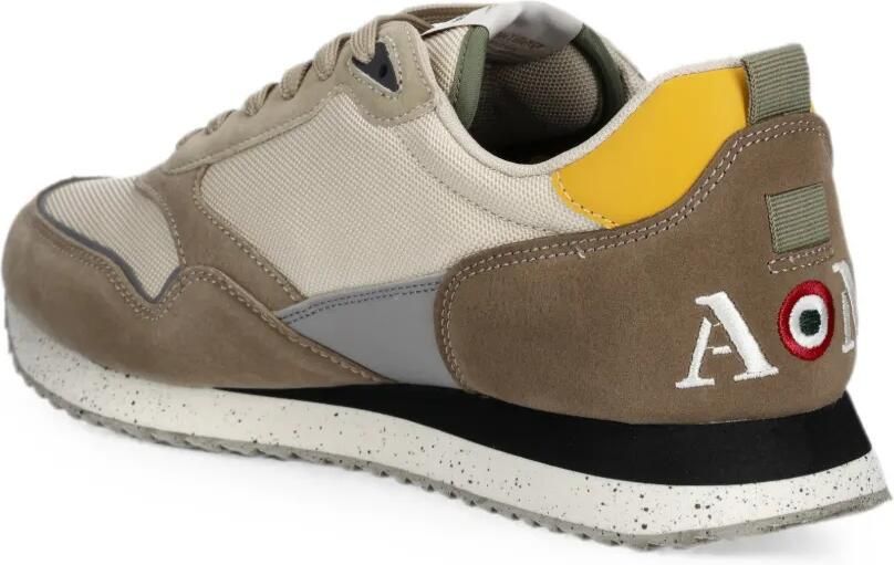 Aeronautica Militare Sneakers met borduurwerk Bruin - Foto 2