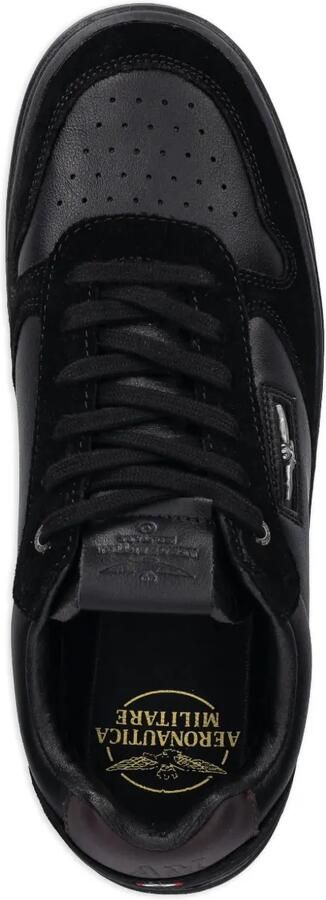 Aeronautica Militare Sneakers met geperforeerde vlakken Zwart - Foto 3