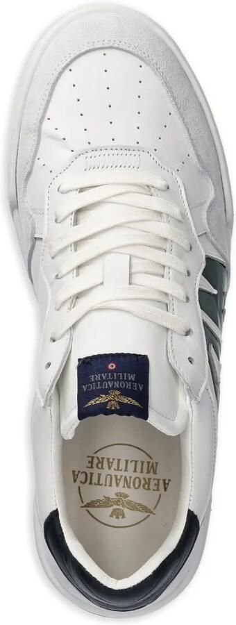 Aeronautica Militare Sneakers met logo-applicatie Wit - Foto 4