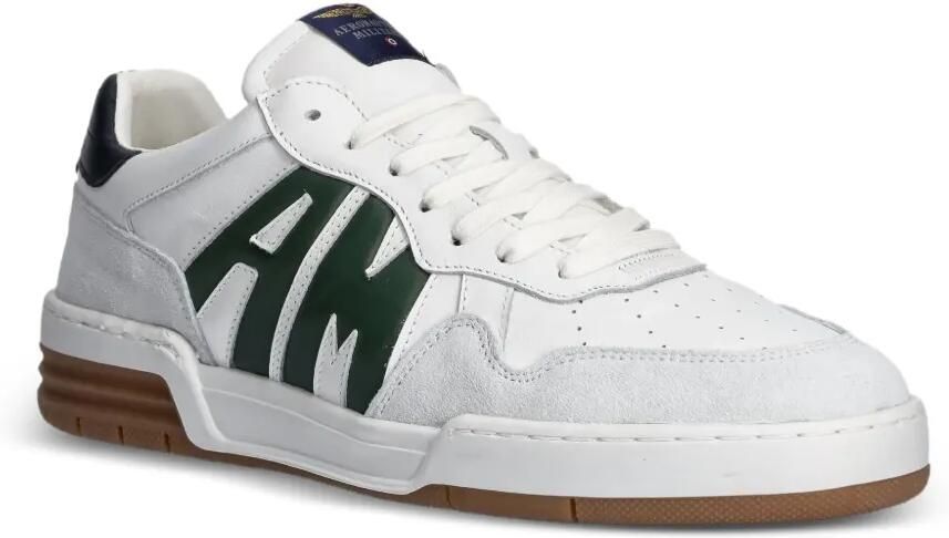 Aeronautica Militare Sneakers met logo-applicatie Wit - Foto 3
