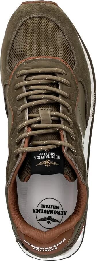 Aeronautica Militare Sneakers met logo Groen - Foto 4