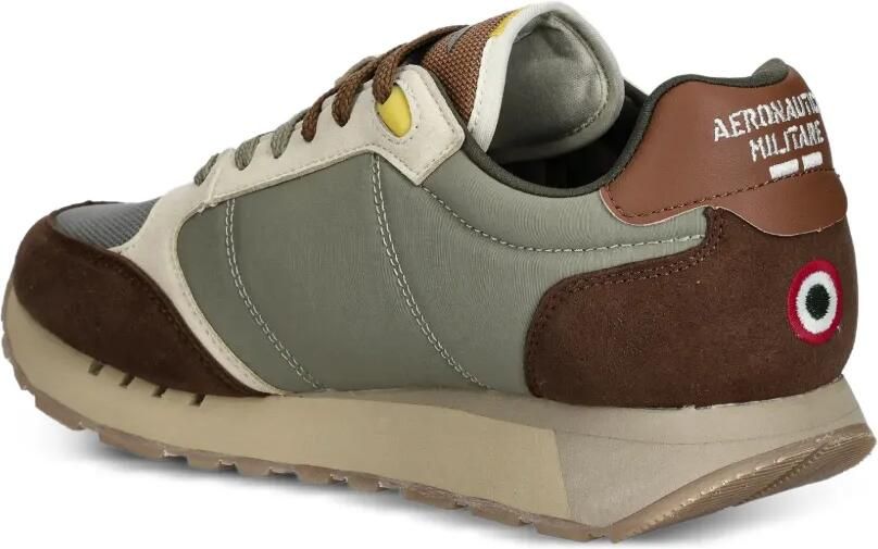 Aeronautica Militare Sneakers met logopatch Groen - Foto 2