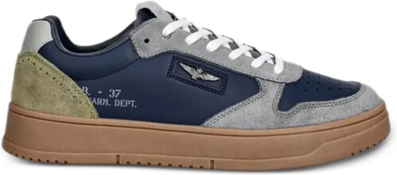 Aeronautica Militare Sneakers met vlakken Blauw