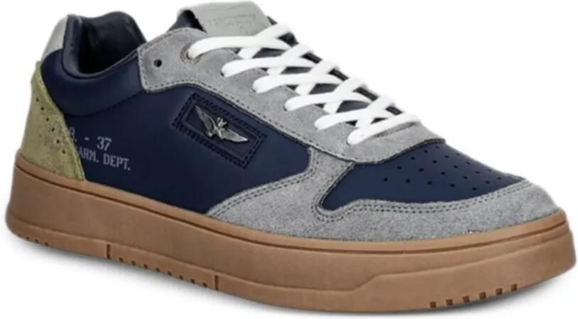 Aeronautica Militare Sneakers met vlakken Blauw - Foto 3