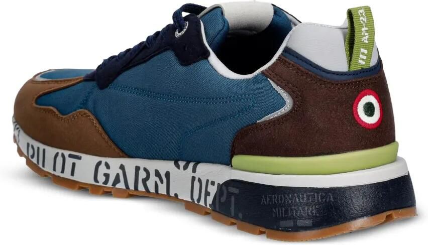 Aeronautica Militare Sneakers met vlakken Blauw - Foto 3