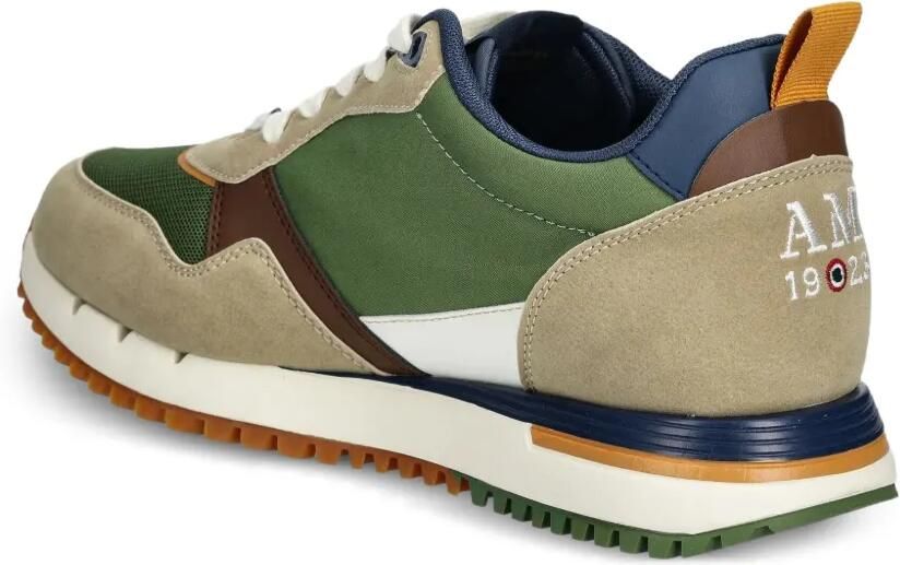 Aeronautica Militare Sneakers met vlakken Groen - Foto 3