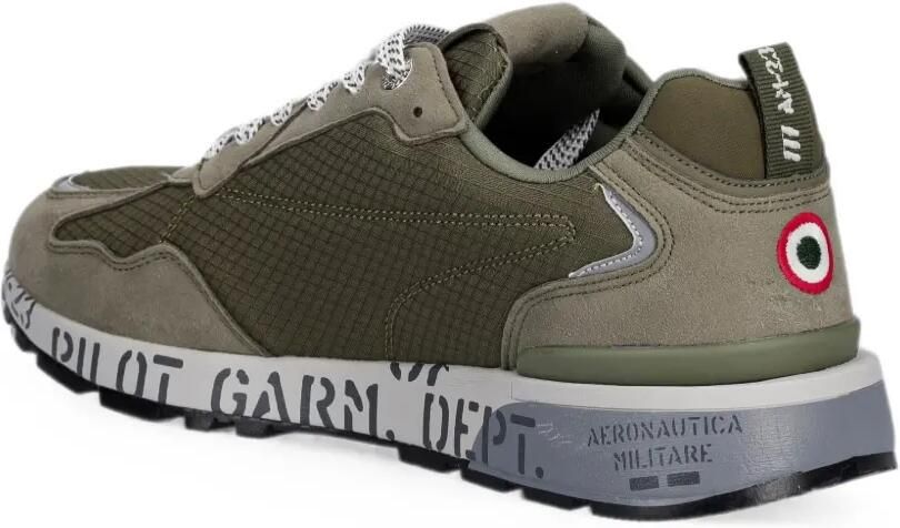 Aeronautica Militare Sneakers met vlakken Groen - Foto 2