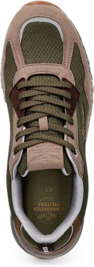 Aeronautica Militare Sneakers met vlakken Groen - Foto 4