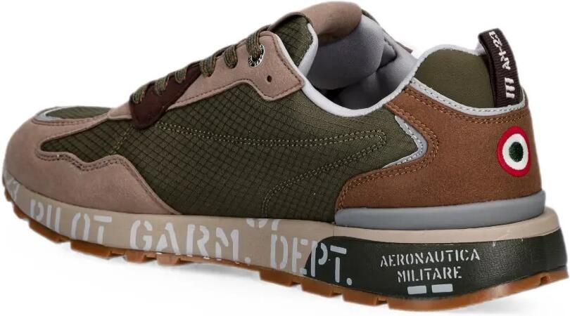 Aeronautica Militare Sneakers met vlakken Groen - Foto 3