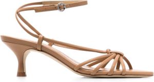 Aeyde Pumps met geknoopt detail Beige