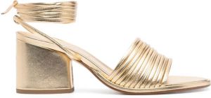 Aeyde Leren sandalen Goud