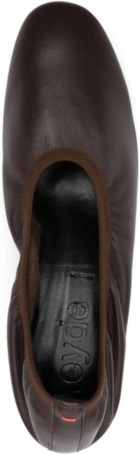 Aeyde 45 mm leren pumps Bruin - Foto 3