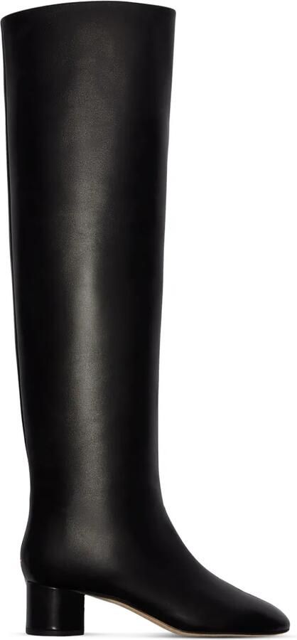 Aeyde 45 mm Willa laarzen Zwart