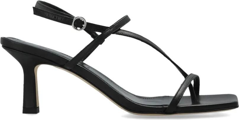 Aeyde 65 mm Elise sandalen Zwart