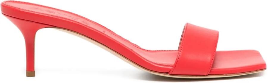 Aeyde 70 mm Ilvy sandalen Rood