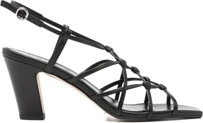 Aeyde Acacia sandalen met blokhak Zwart