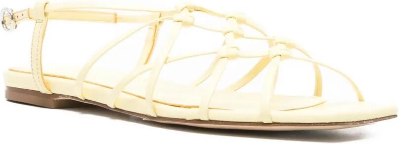 Aeyde Anisa leren sandalen Beige - Foto 3