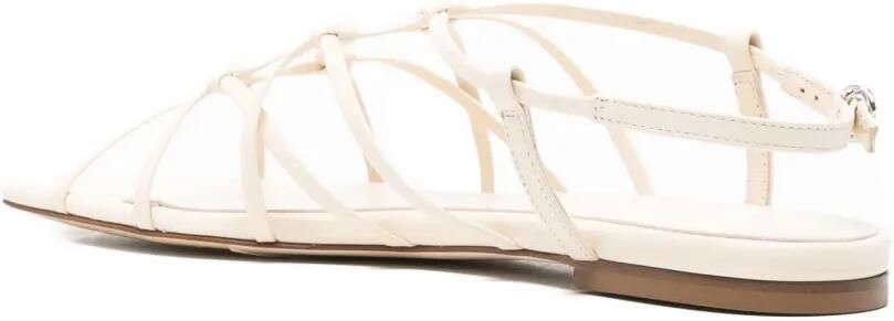 Aeyde Anisa leren sandalen Beige - Foto 3