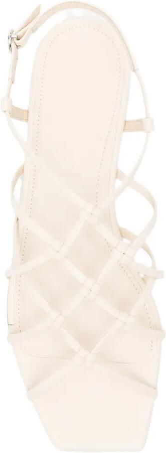 Aeyde Anisa leren sandalen Beige - Foto 2