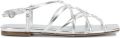 Aeyde Anisa leren sandalen Zilver - Zilver