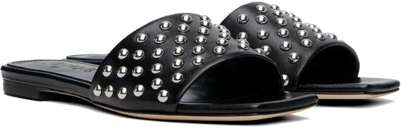 Aeyde Anna sandalen met studs Zwart