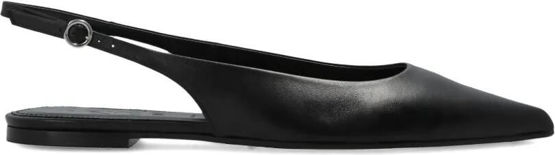 Aeyde Annora platte pumps Zwart