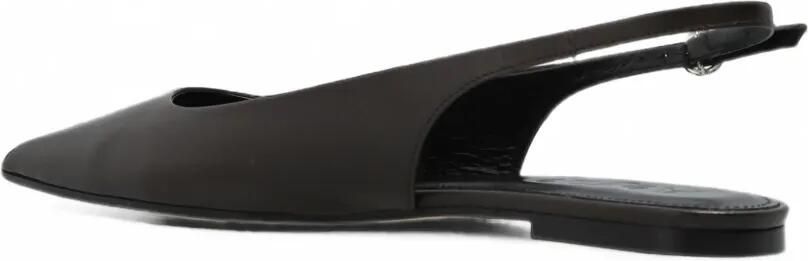 Aeyde Annora slingback ballerina's Bruin - Foto 5