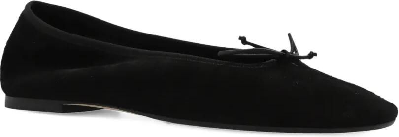 Aeyde Ballerina's met strikdetail Zwart