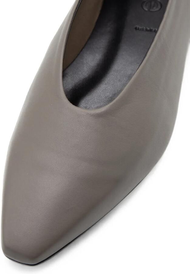 Aeyde Betty leren ballerina's Grijs - Foto 4