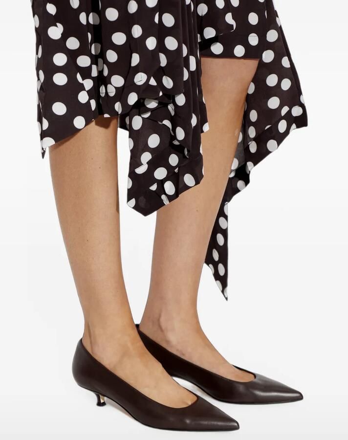 Aeyde Cari pumps met puntige neus Bruin - Foto 2