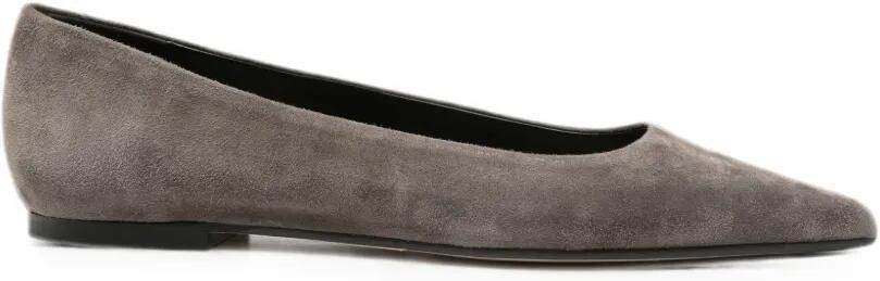 Aeyde Cassie pumps met puntige neus Grijs