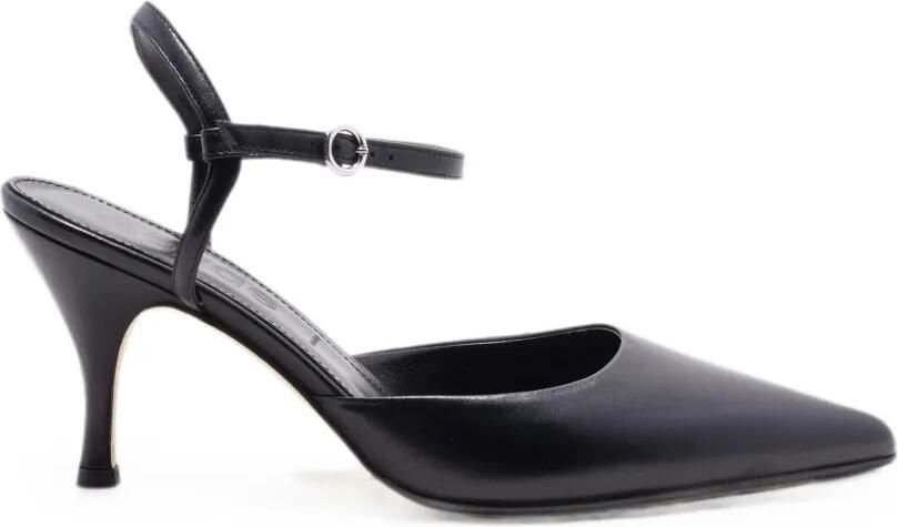 Aeyde Catelyn leren pumps Zwart