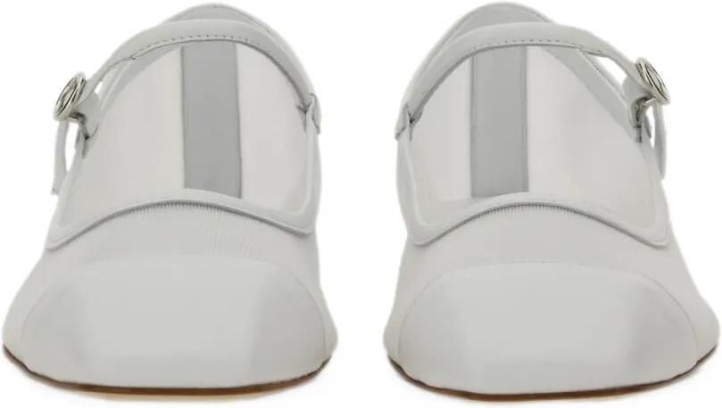 Aeyde Dancer Uma Mary-Jane flat sandals Wit - Foto 4