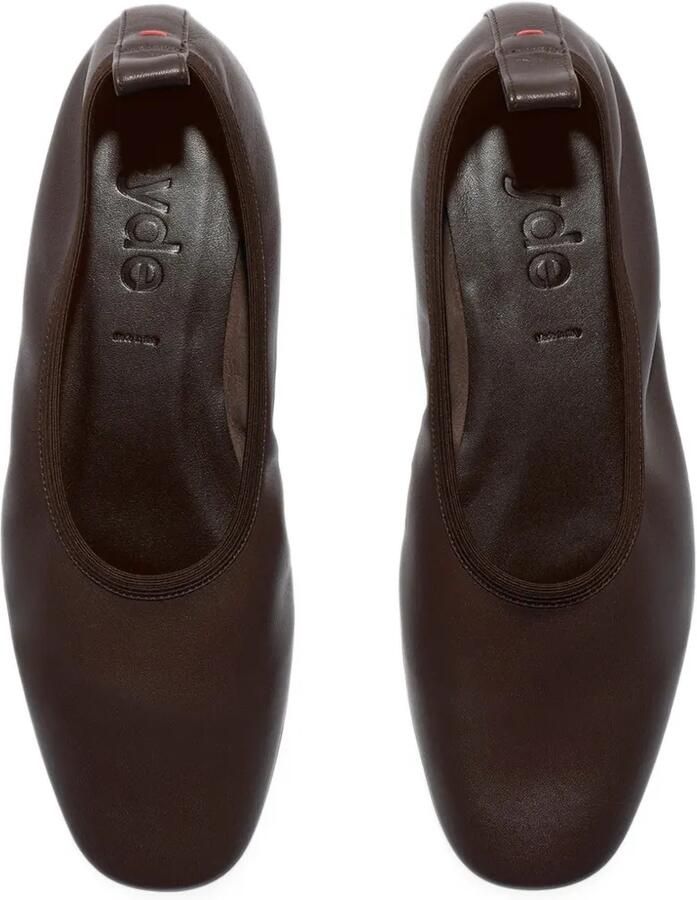 Aeyde Dex leather ballet flats Bruin - Foto 2