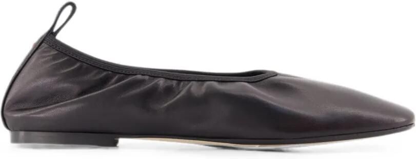 Aeyde Dex leren ballerina's Zwart