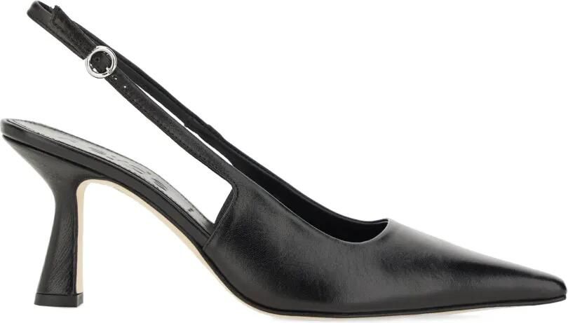 Aeyde Fernanda slingback pumps met puntige neus Zwart