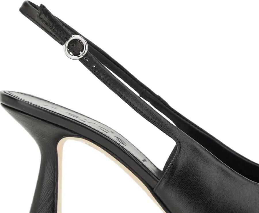 Aeyde Fernanda slingback pumps met puntige neus Zwart - Foto 2