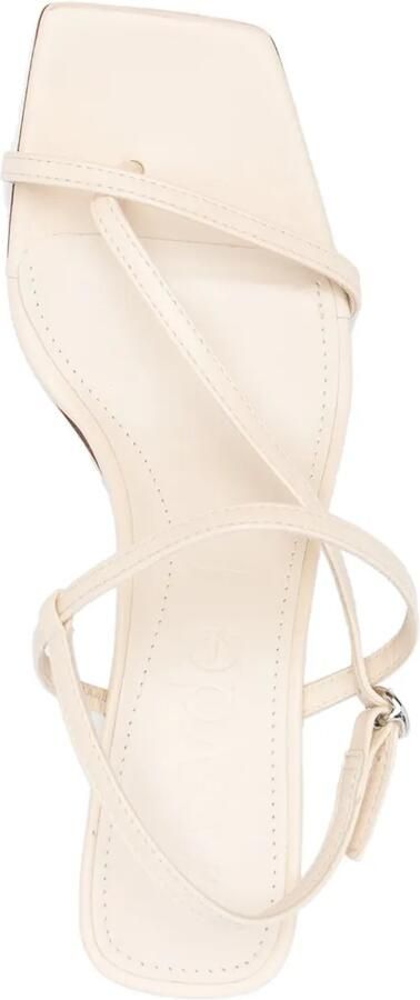 Aeyde Gia leren sandalen Beige - Foto 3