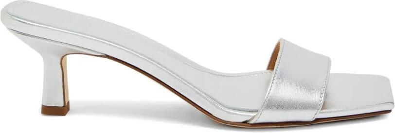 Aeyde Gilly sandalen met bandje Zilver
