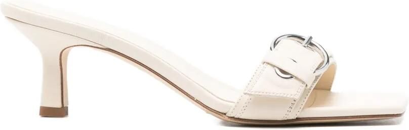 Aeyde Gilly sandalen met ringlets Beige