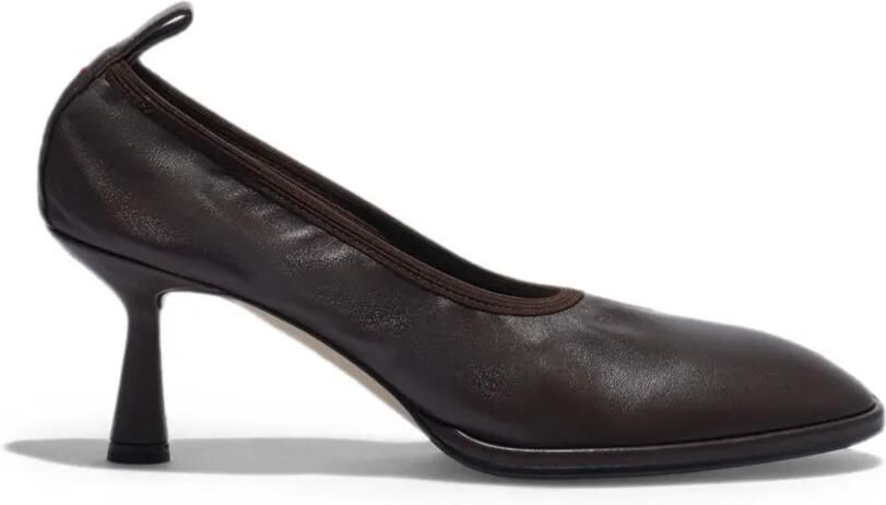 Aeyde Giulia leren pumps Bruin