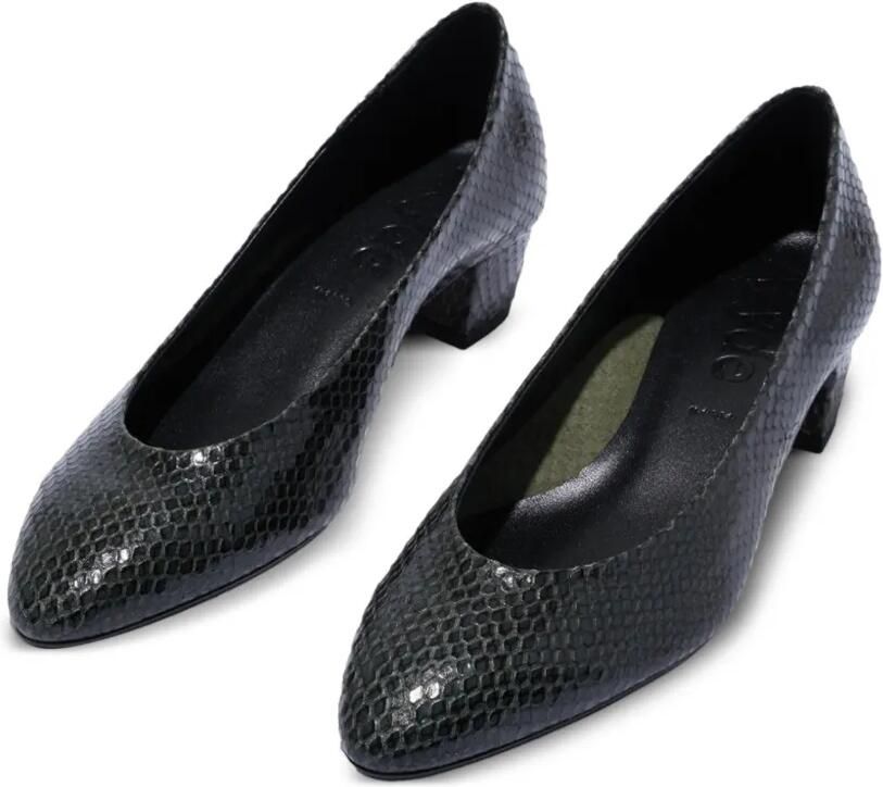 Aeyde Helia leren pumps Groen - Foto 5