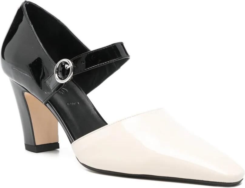 Aeyde Isidora tweekleurige Mary-Jane pumps Zwart - Foto 2