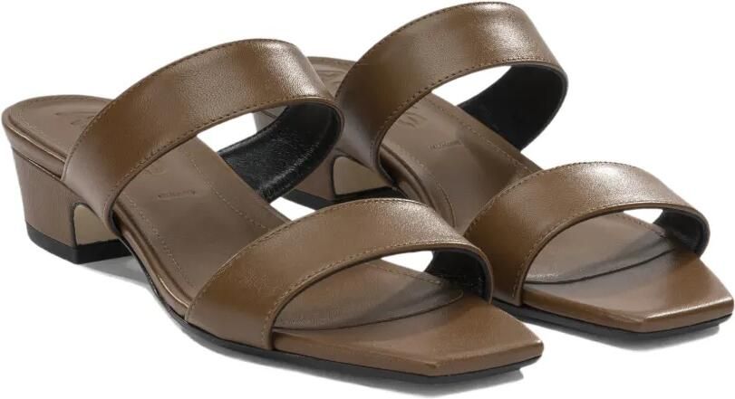 Aeyde Kemi sandalen met vierkante neus Bruin - Foto 3