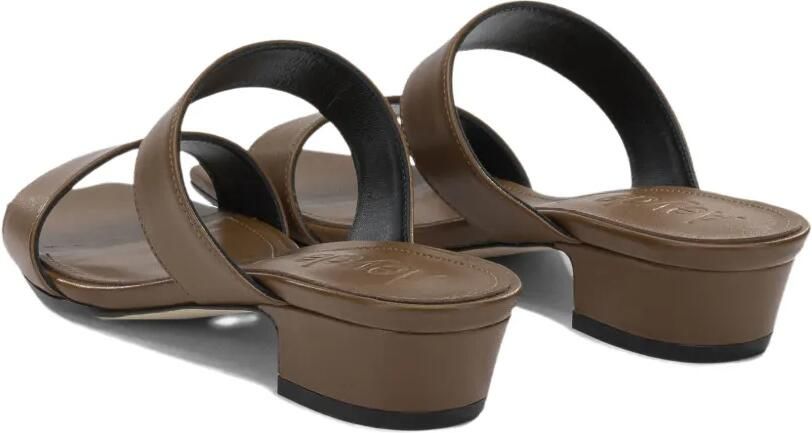 Aeyde Kemi sandalen met vierkante neus Bruin - Foto 4