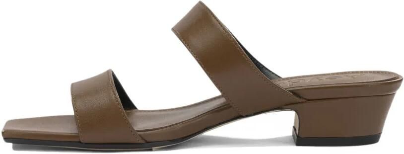 Aeyde Kemi sandalen met vierkante neus Bruin - Foto 5